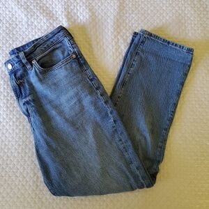 COPY - H&M mom vintage high waisted blue jeans